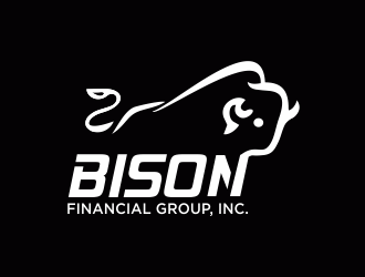 Bison Financial Group, Inc. logo design by santrie