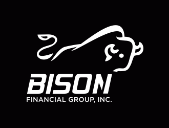 Bison Financial Group, Inc. logo design by santrie