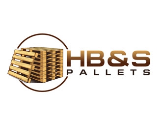 HB&S PALLETS logo design by DreamLogoDesign