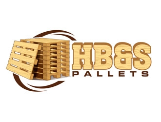 HB&S PALLETS logo design by DreamLogoDesign