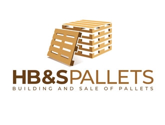HB&S PALLETS logo design by DreamLogoDesign