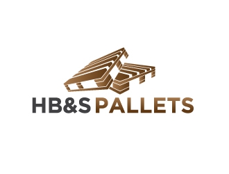 HB&S PALLETS logo design by Erasedink