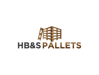 HB&S PALLETS logo design by Erasedink