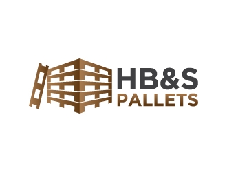 HB&S PALLETS logo design by Erasedink