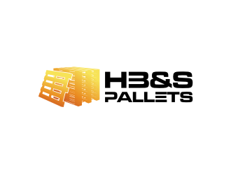 HB&S PALLETS logo design by sodimejo