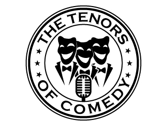 The Tenors of Comedy logo design by karjen