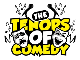 The Tenors of Comedy logo design by MAXR