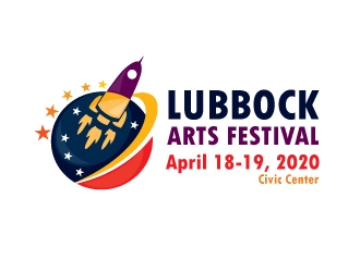 Lubbock Arts Festival logo design by resurrectiondsgn