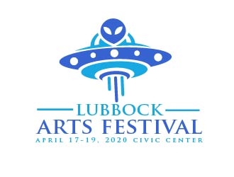 Lubbock Arts Festival logo design by shravya