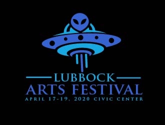 Lubbock Arts Festival logo design by shravya