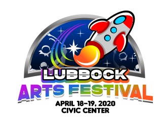 Lubbock Arts Festival logo design by serprimero