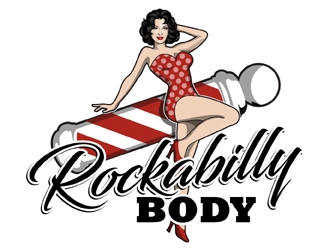 Rockabilly Body logo design by MAXR