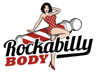 Rockabilly Body logo design by MAXR