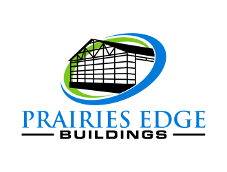 Prairies Edge Buildings logo design by Dakon