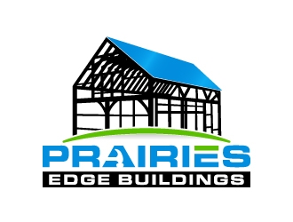 Prairies Edge Buildings logo design by JJlcool