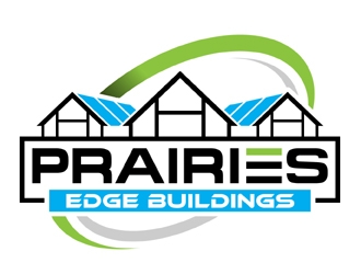 Prairies Edge Buildings logo design by MAXR