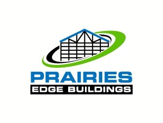 Prairies Edge Buildings logo design by J0s3Ph