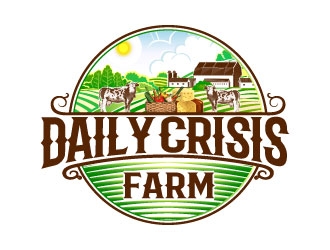 Daily Crisis Farm logo design by AYATA