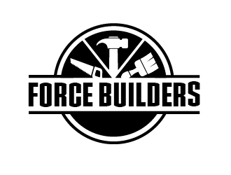 Force Builders logo design by justin_ezra