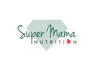 Super Mama Nutrition logo design by haidar