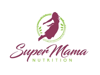 Super Mama Nutrition logo design by akilis13