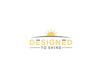 Designed to Shine logo design by johana