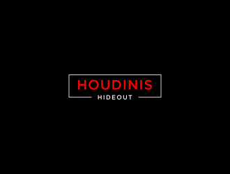 Houdinis Hideout logo design by haidar