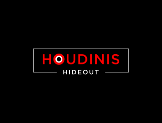 Houdinis Hideout logo design by haidar