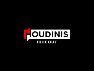 Houdinis Hideout logo design by haidar