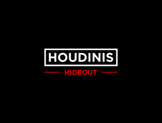 Houdinis Hideout logo design by haidar
