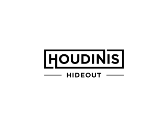 Houdinis Hideout logo design by haidar