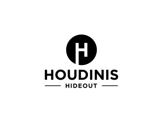 Houdinis Hideout logo design by haidar