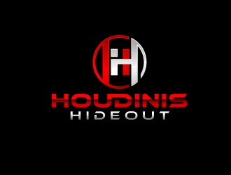 Houdinis Hideout logo design by dasigns
