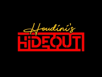 Houdinis Hideout logo design by dasigns