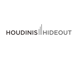 Houdinis Hideout logo design by p0peye