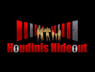 Houdinis Hideout logo design by JJlcool