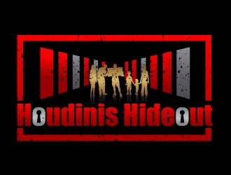 Houdinis Hideout logo design by JJlcool
