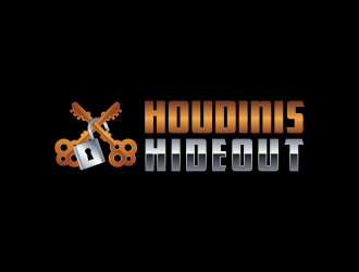 Houdinis Hideout logo design by Kruger