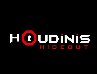 Houdinis Hideout logo design by logoguy
