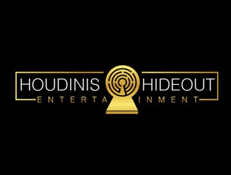 Houdinis Hideout logo design by logoguy