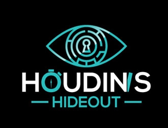 Houdinis Hideout logo design by logoguy