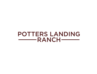 Potters Landing Ranch logo design by Diancox