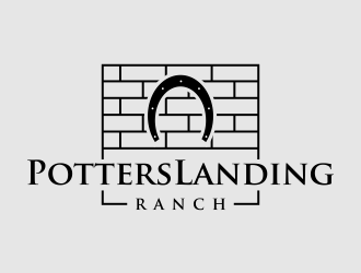 Potters Landing Ranch logo design by AisRafa