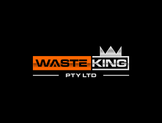 Waste King Pty Ltd logo design by haidar