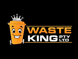 Waste King Pty Ltd logo design by JJlcool