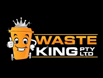 Waste King Pty Ltd logo design by JJlcool