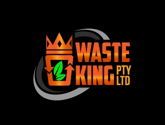Waste King Pty Ltd logo design by Foxcody