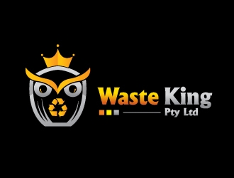 Waste King Pty Ltd logo design by dshineart