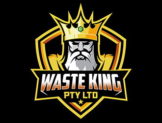 Waste King Pty Ltd logo design by Optimus