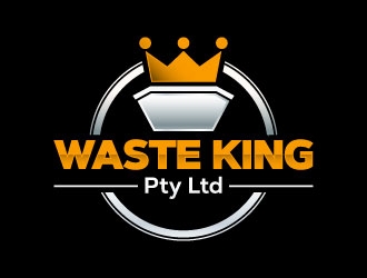 Waste King Pty Ltd logo design by boybud40